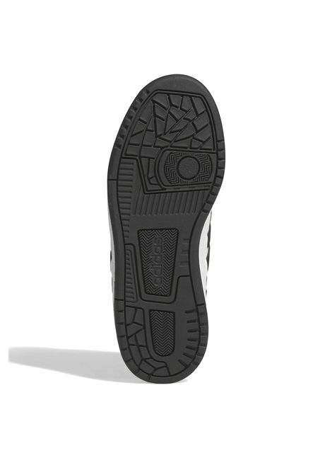 Adidas Rapid Court Shoes White Black Junior ADIDAS CORE | Sneakers | JR0166-